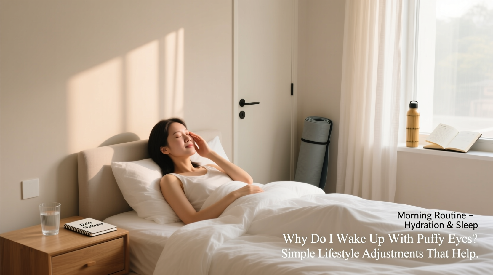 why do i wake up with puffy eyes simple lifestyle adjustments that help