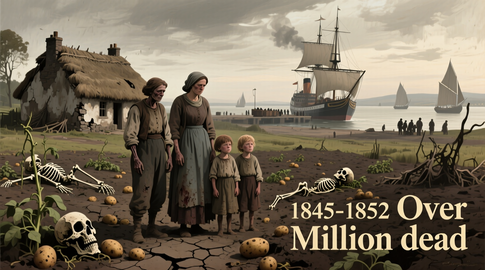 Irish Potato Famine Death Toll: 1 Million Lives Lost