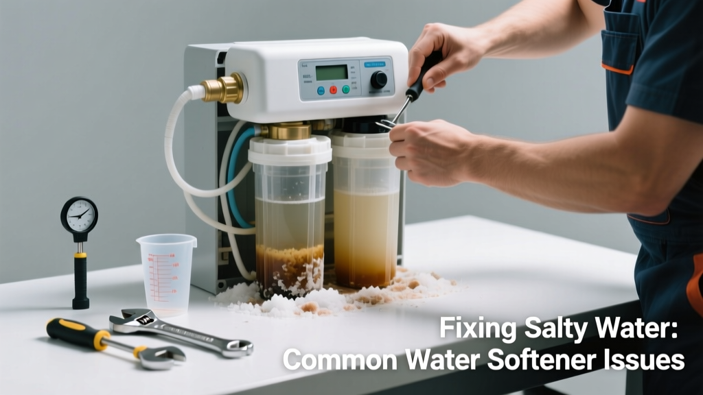 Fixing Water Softener Salty Water Not Working Properly