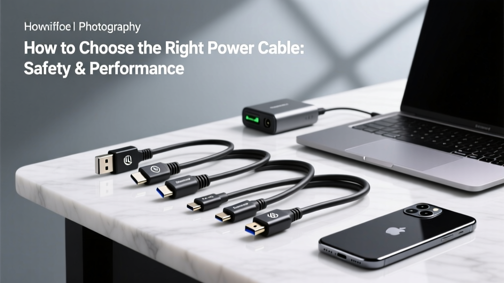 How to Choose the Right Power Cable: Safety & Performance