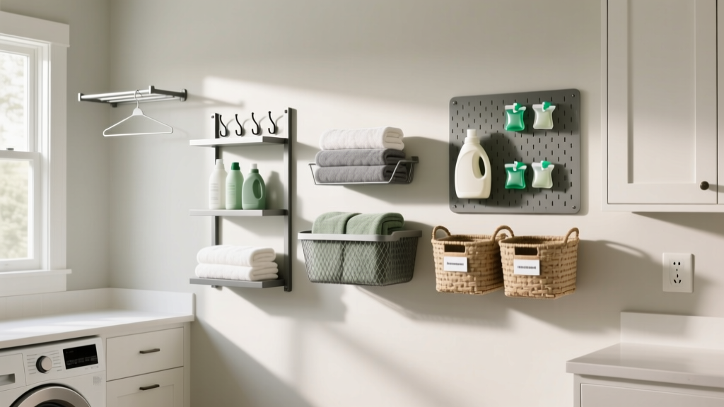 Best Laundry Room Wall Organizers (Renter-Friendly)