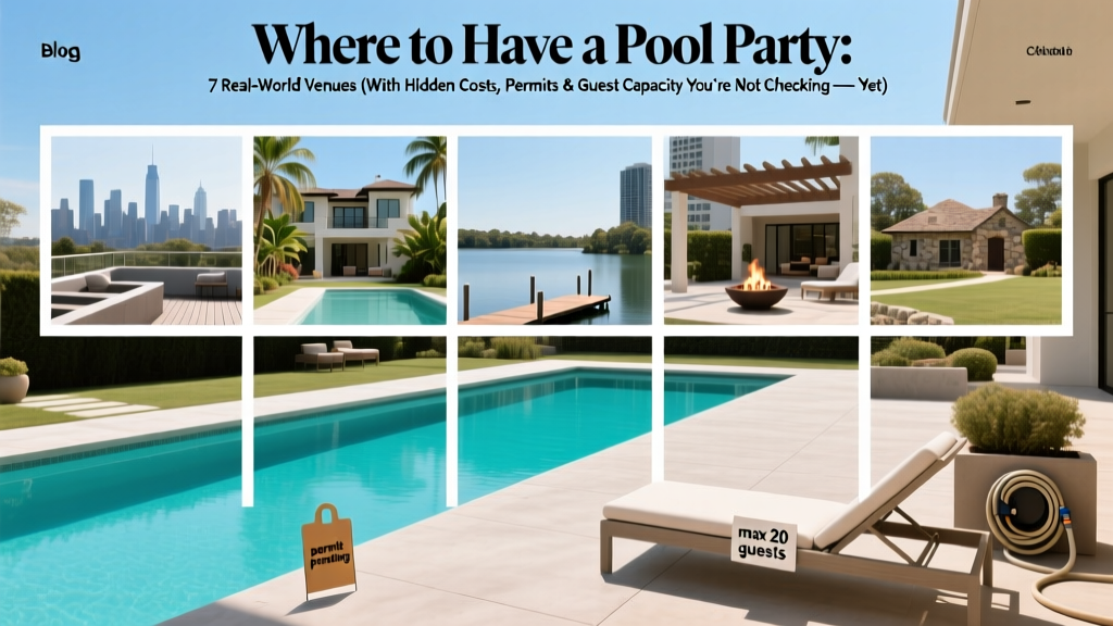 Pool Party Venues: Hidden Costs, Permits & Capacity (2026)