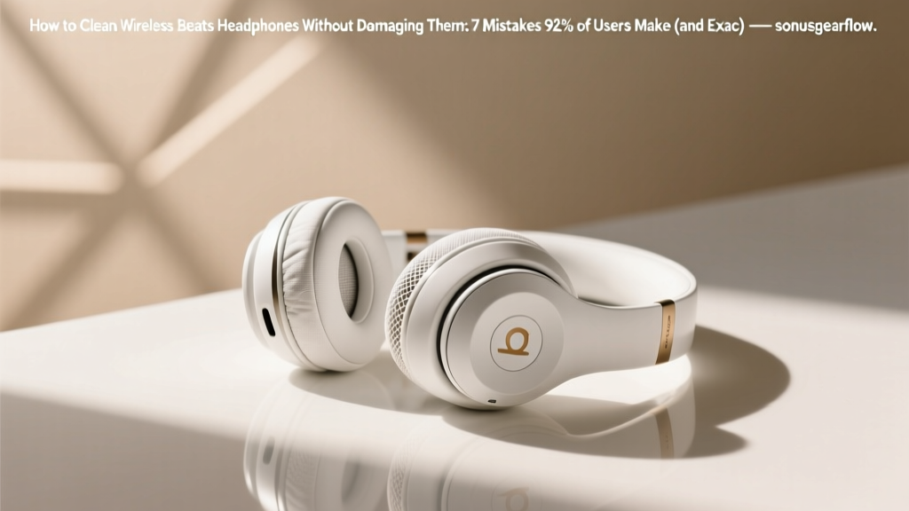 How to Clean Wireless Beats Headphones Safely