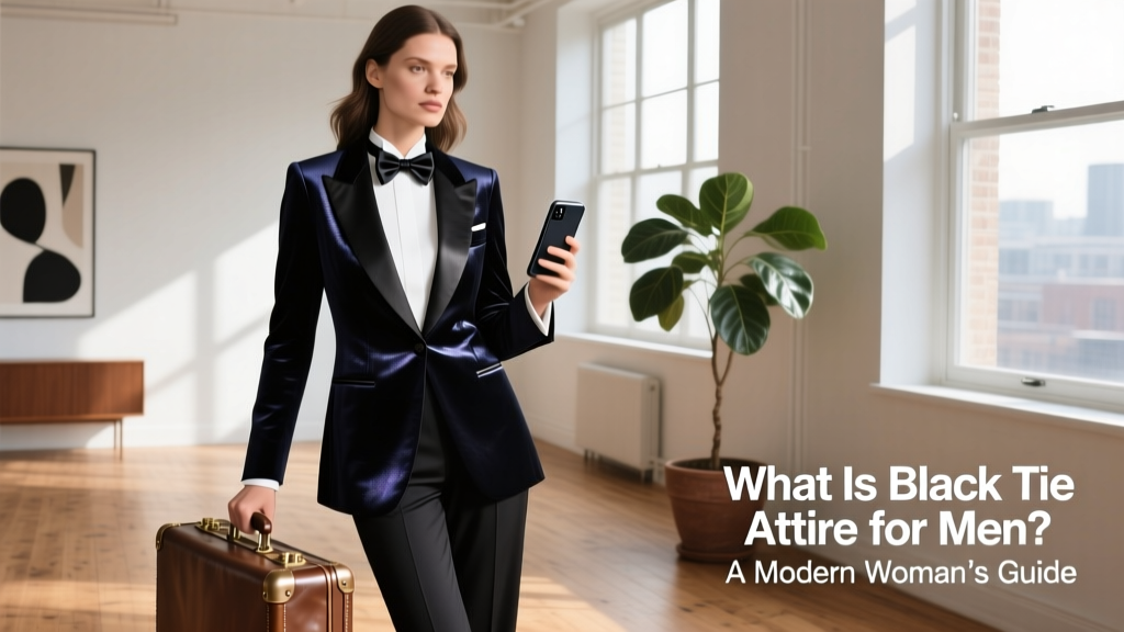 What Is Black Tie Attire for Men? A Modern Woman’s Guide