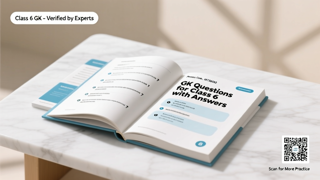 GK Questions for Class 6 With Answers: Age-Appropriate, Curriculum-Aligned Knowledge Builders