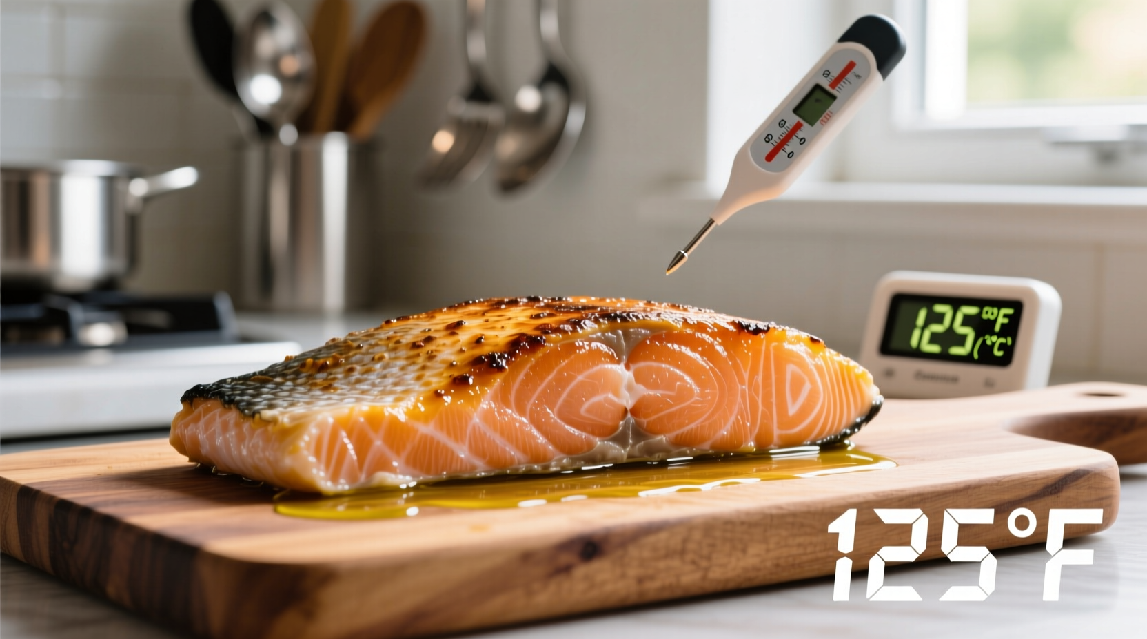 what temp to cook salmon