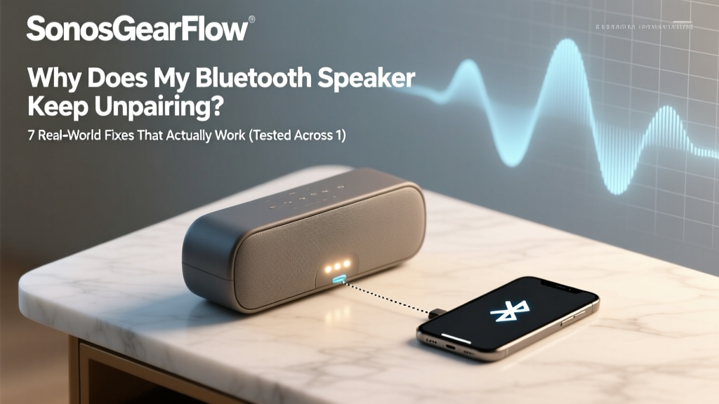 Why Bluetooth Speakers Keep Unpairing (2026)