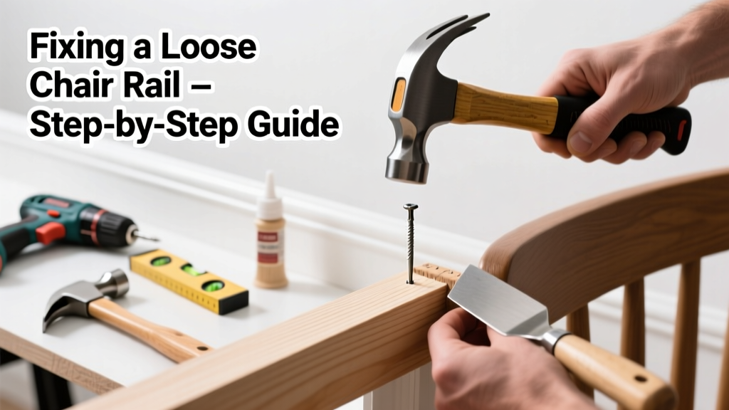 Fixing a Loose Chair Rail: Step-by-Step Repair Guide