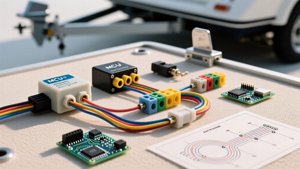Step-by-Step Wiring Diagram for a Boat Trailer: 4-Pin & 5-Pin