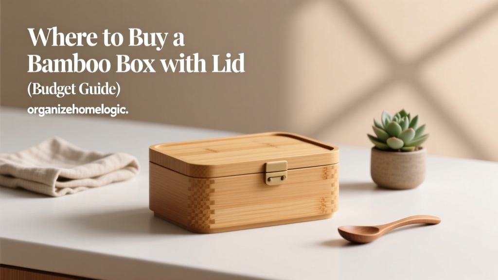 Where to Buy a Bamboo Box with Lid (Budget Guide)