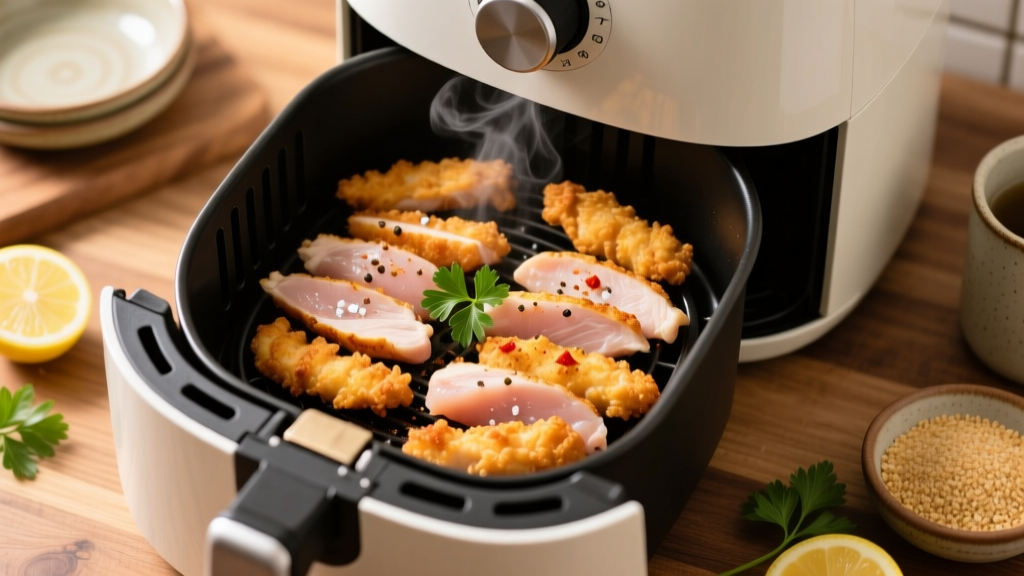 How to Cook Chicken Strips in an Air Fryer (Crispy & Safe)