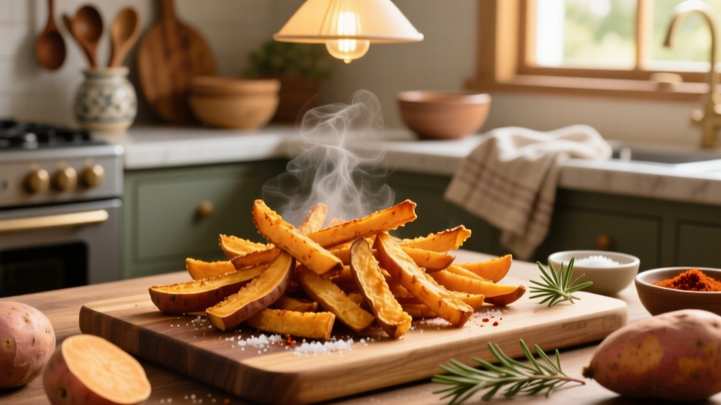 Perfect Kamote Fries in Air Fryer (Crispy & Healthy!)