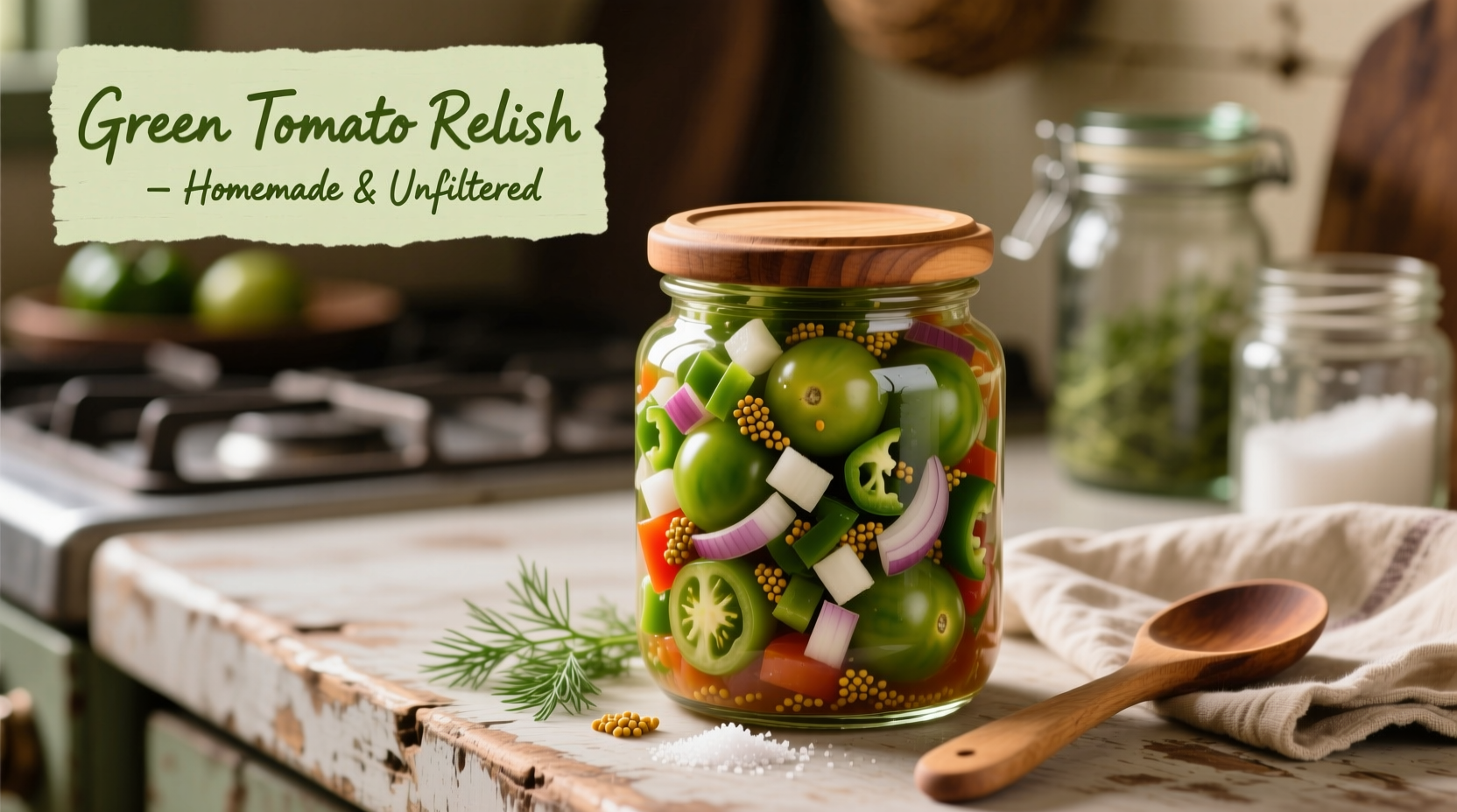 Perfect Green Tomato Relish Recipe: Easy Homemade Preserve