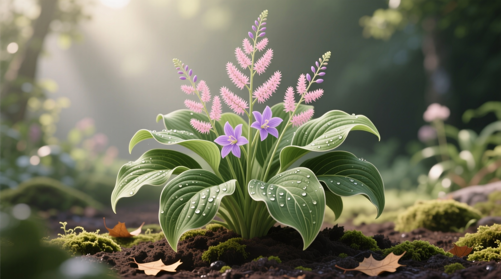 astilbe hosta