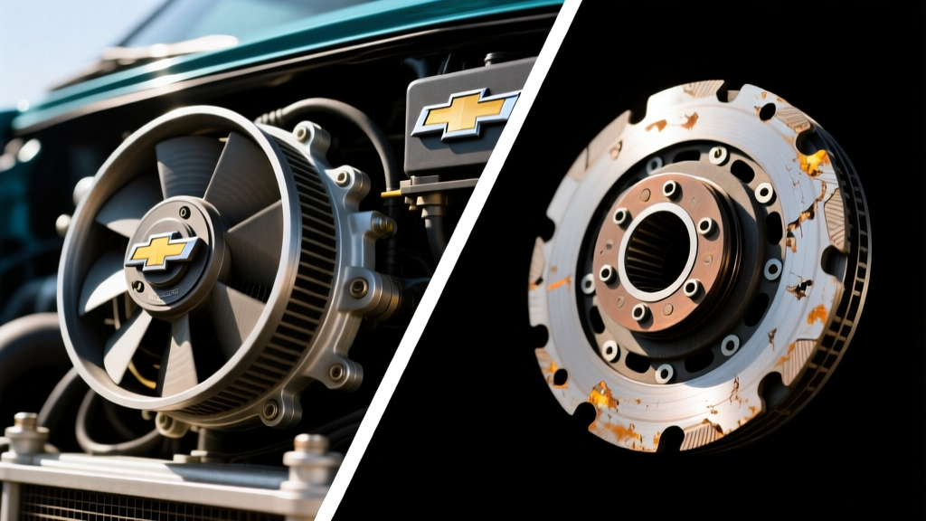 Fan Clutch Chevrolet 350 Vibration vs. Transmission Clutch Chatter