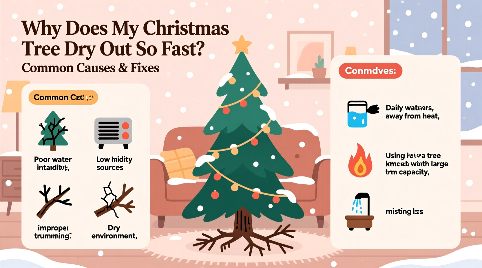 why does my christmas tree dry out so fast common causes and fixes