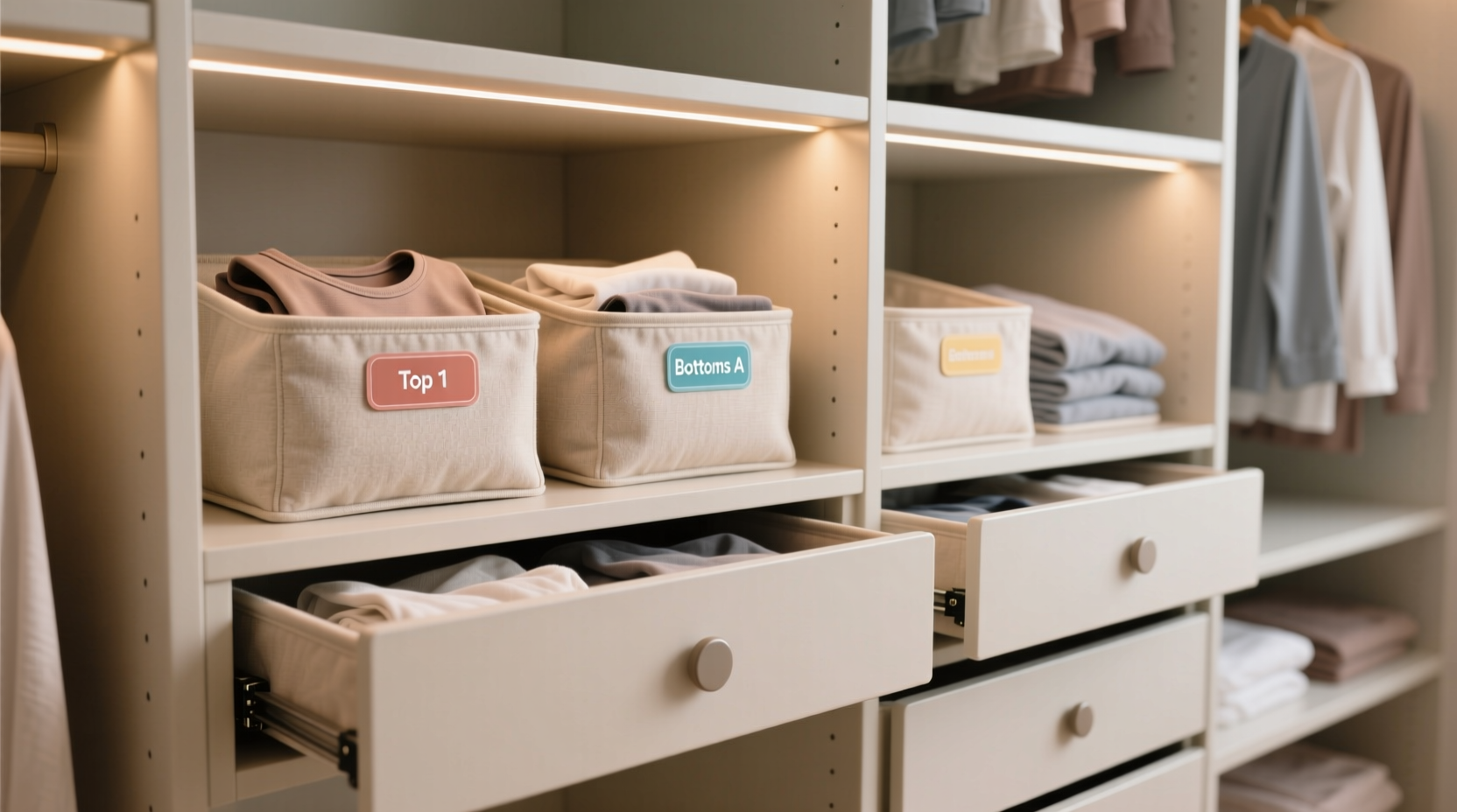 closet organization tips for psoriasis
