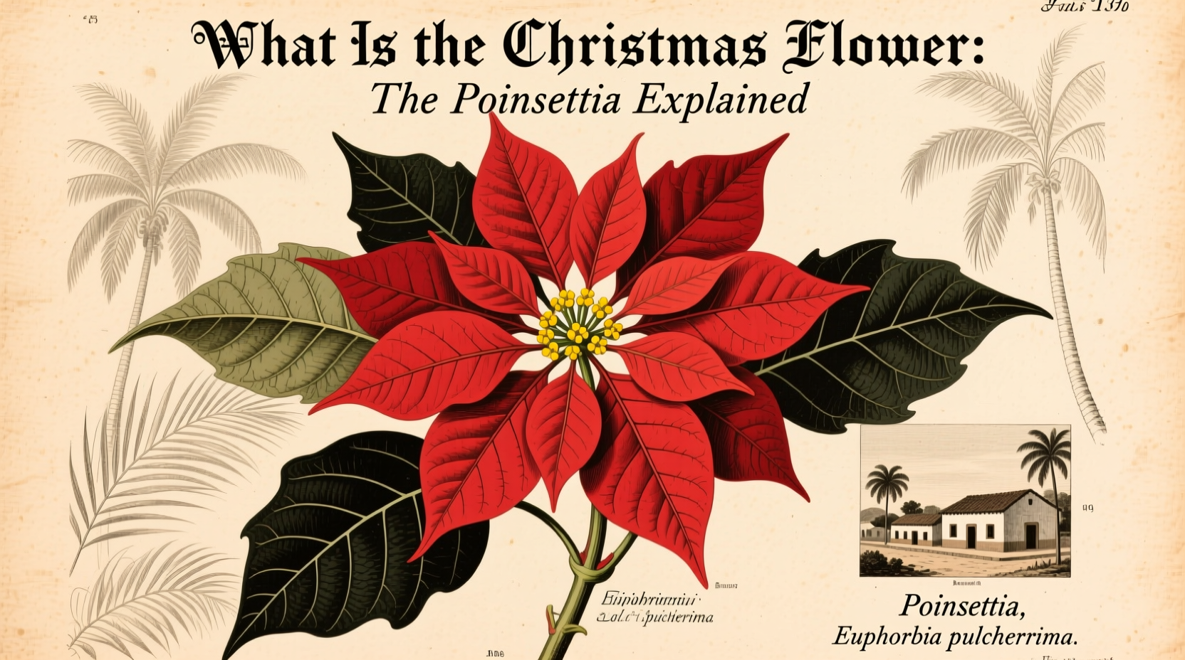 what is the christmas flower