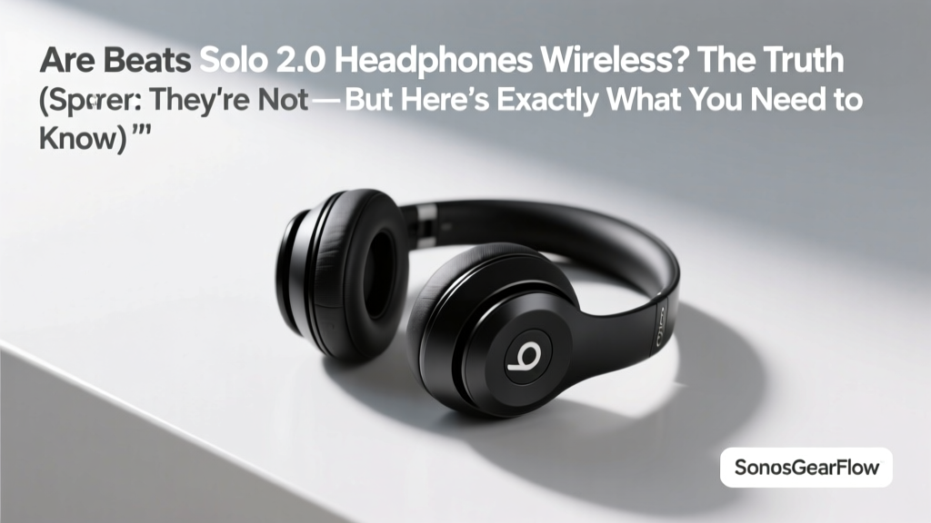 Beats Solo 2.0 Wireless? No — Here’s What to Do Instead