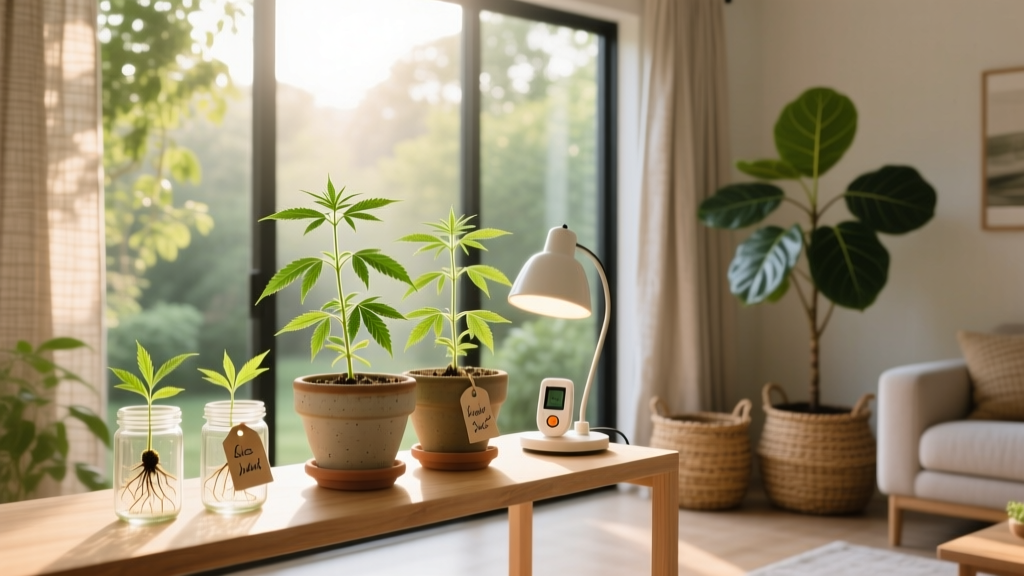 Indoor Weed Propagation: Cut Germination Time 40%