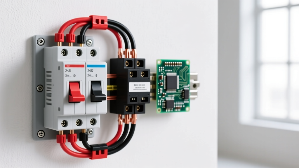 Wiring a Double Switch: Double-Pole Contactors and Relays for 240V Loads