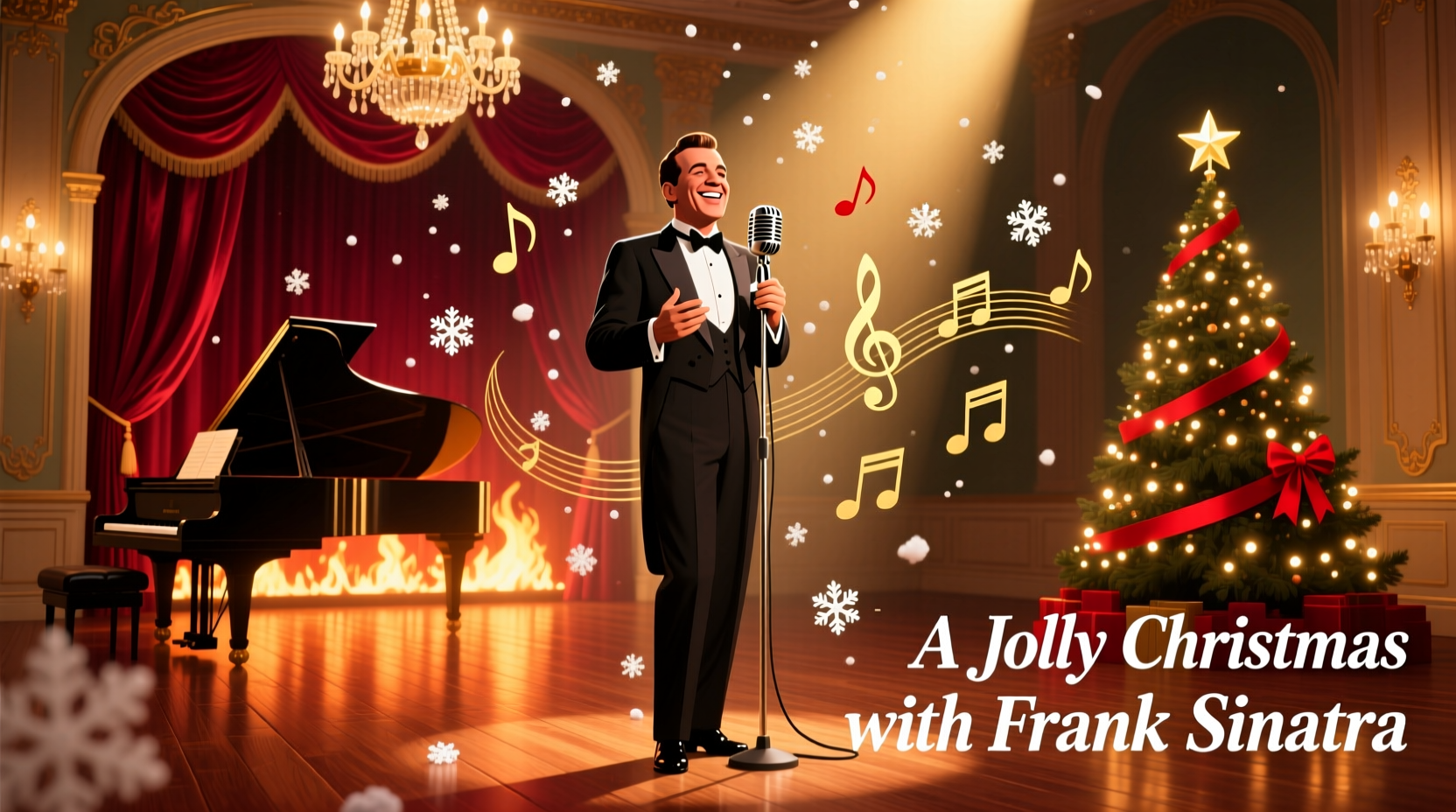 a jolly christmas with frank sinatra