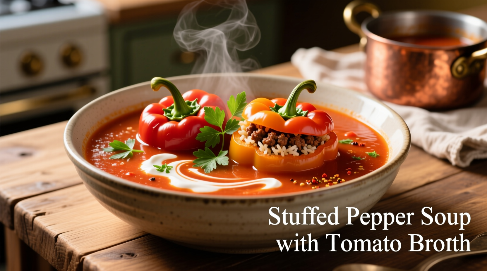 Stuffed Pepper Soup with Tomato Soup Recipe Guide