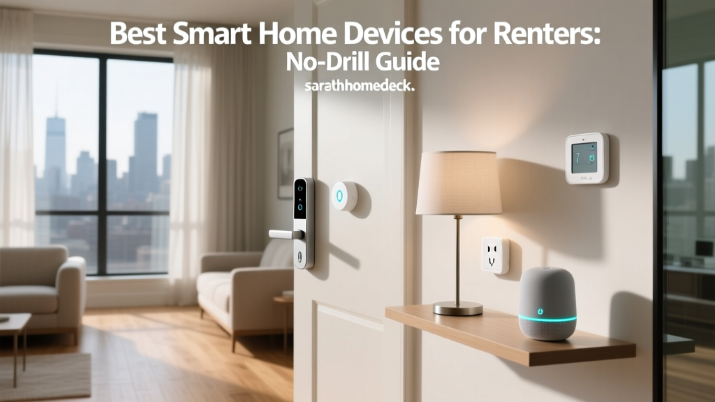 Best Smart Home Devices for Renters: No-Drill Guide