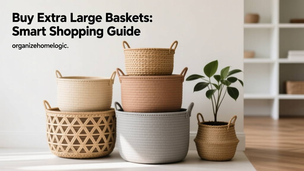 Buy Extra Large Baskets: Smart Shopping Guide