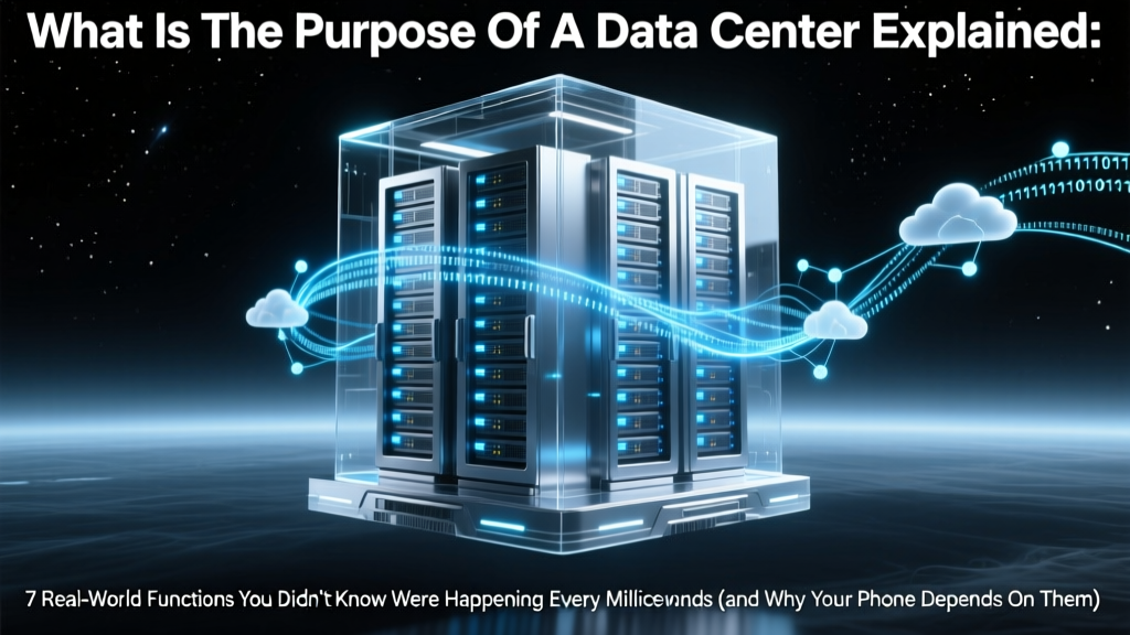 What Is The Purpose Of A Data Center Explained: 7 Real-World Functions You Didn’t Know Were Happening Every Millisecond (and Why Your Phone Depends on Them)