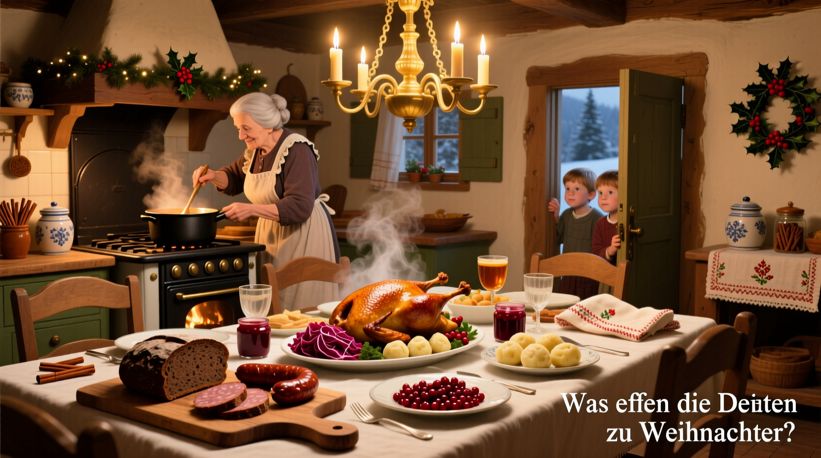 what does germany eat for christmas