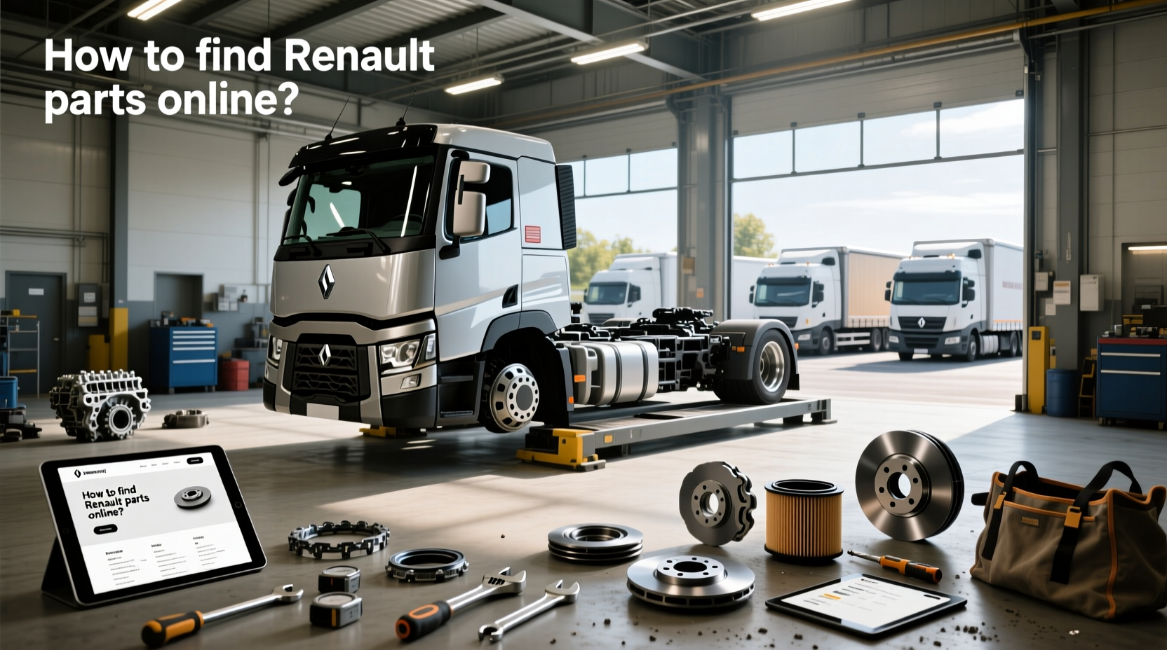 How to choose Renault truck spare parts, How to find Renault parts online?