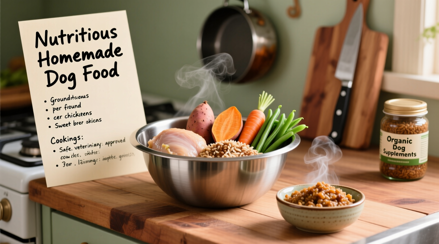 how to make home cooked dog food