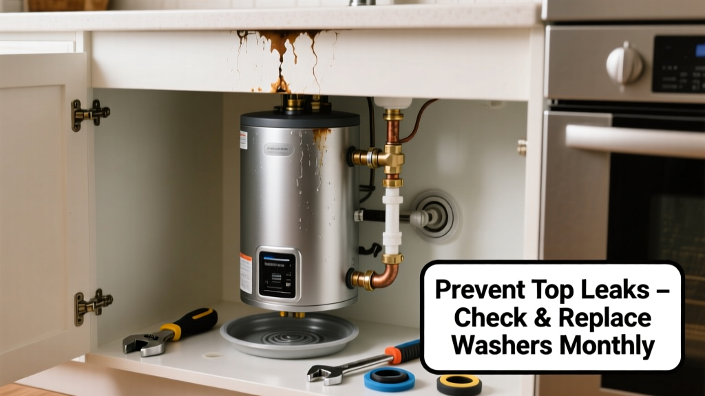 How to Prevent Water Heater Leaking From Top