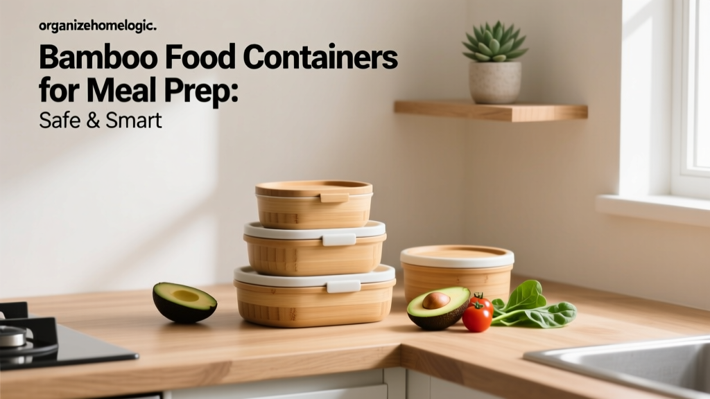Bamboo Food Containers for Meal Prep: Safe & Smart