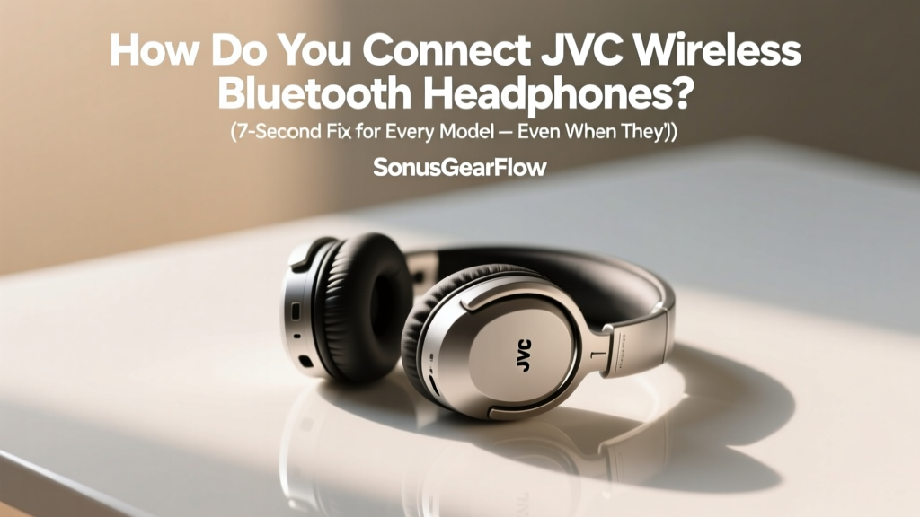 JVC Bluetooth Headphones Pairing Guide (2026)