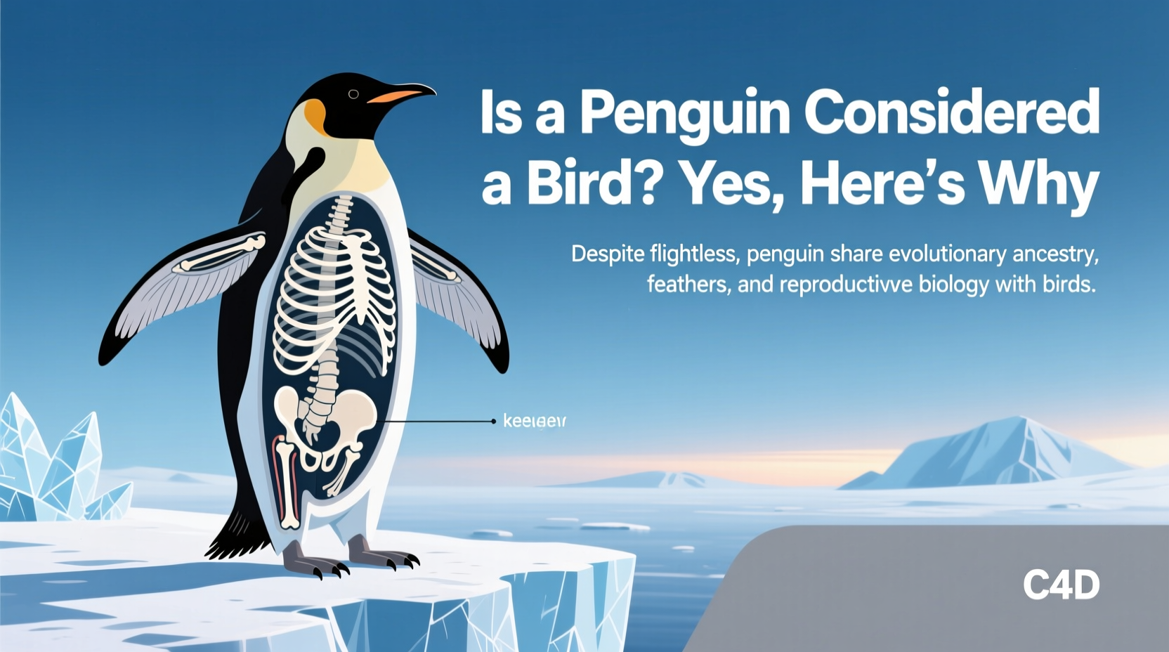 is a penguin considered a bird