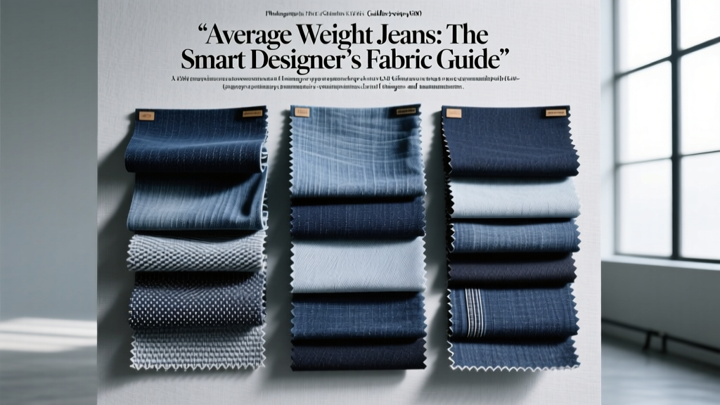 Average Weight Jeans: The Smart Designer’s Fabric Guide