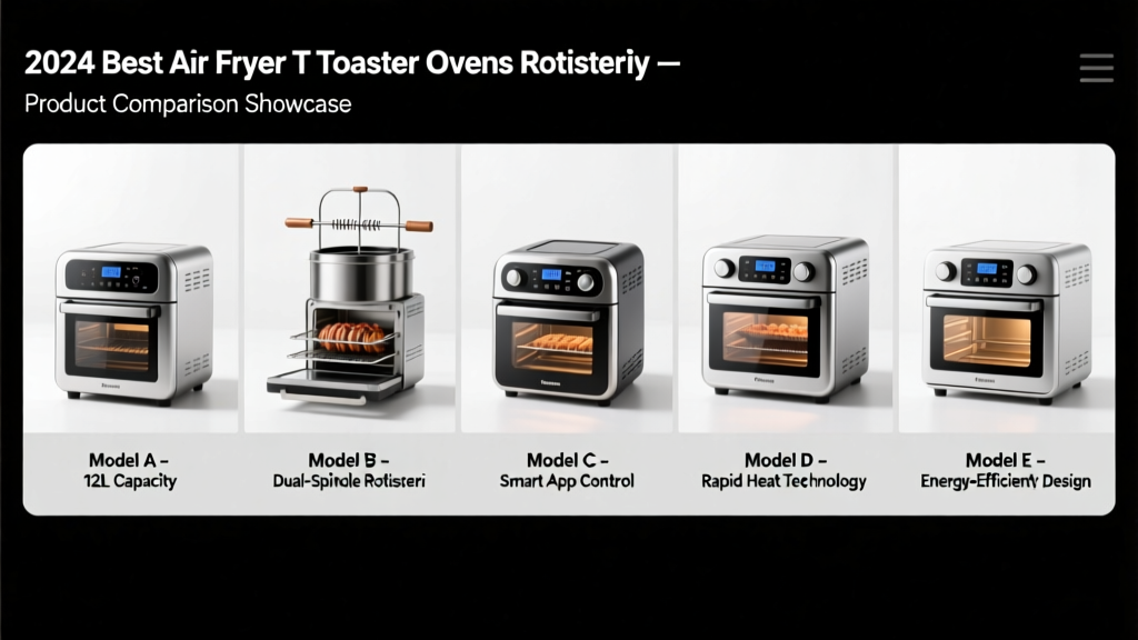 Best Air Fryer Toaster Ovens with Rotisserie (2026)