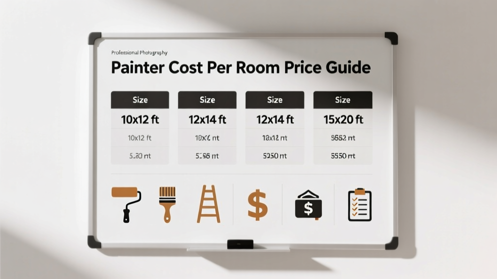Painter Cost Per Room: Price Guide by Room Size & Type