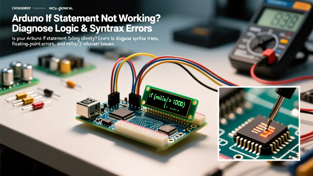 Arduino If Statement Not Working? Diagnose Logic & Syntax Errors