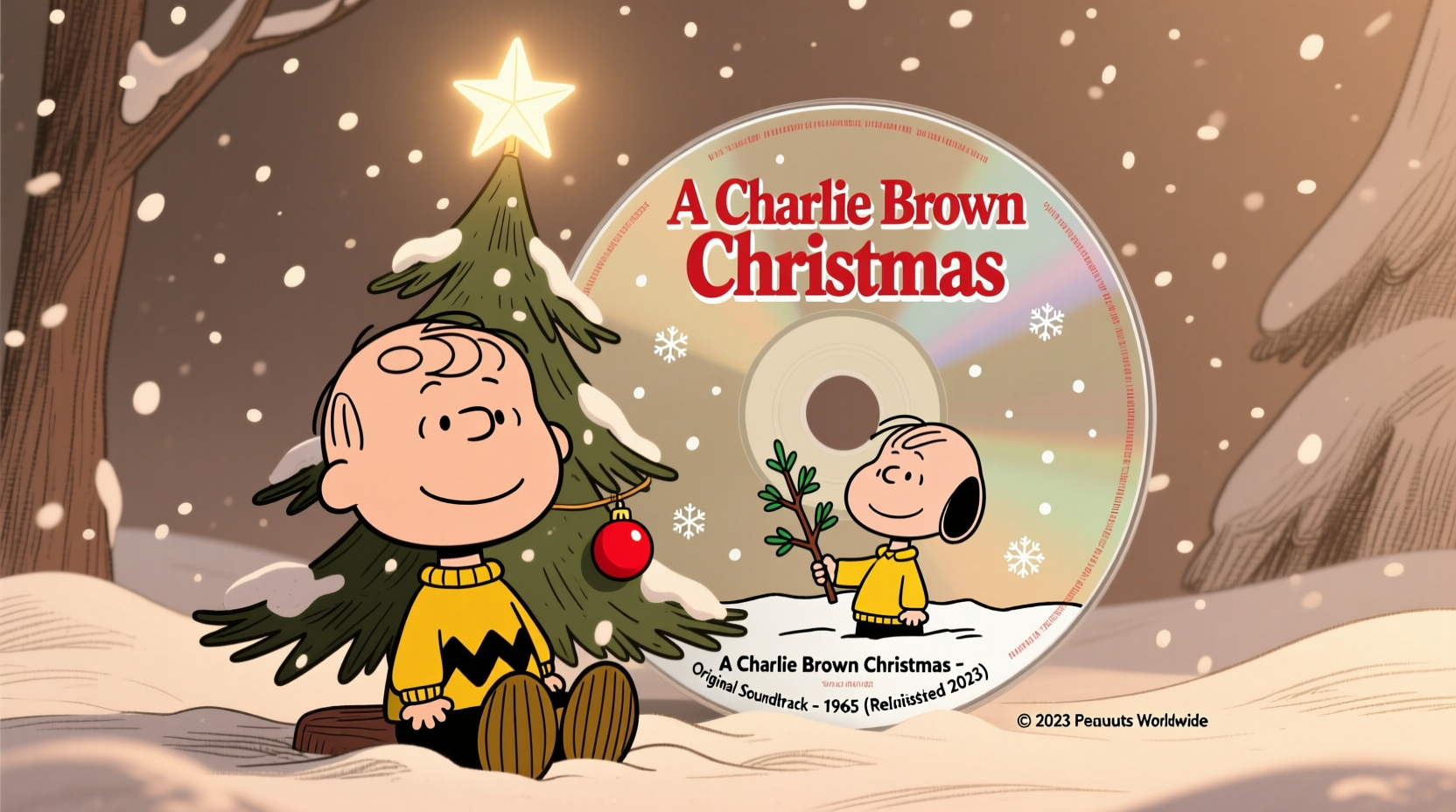a charlie brown christmas cd