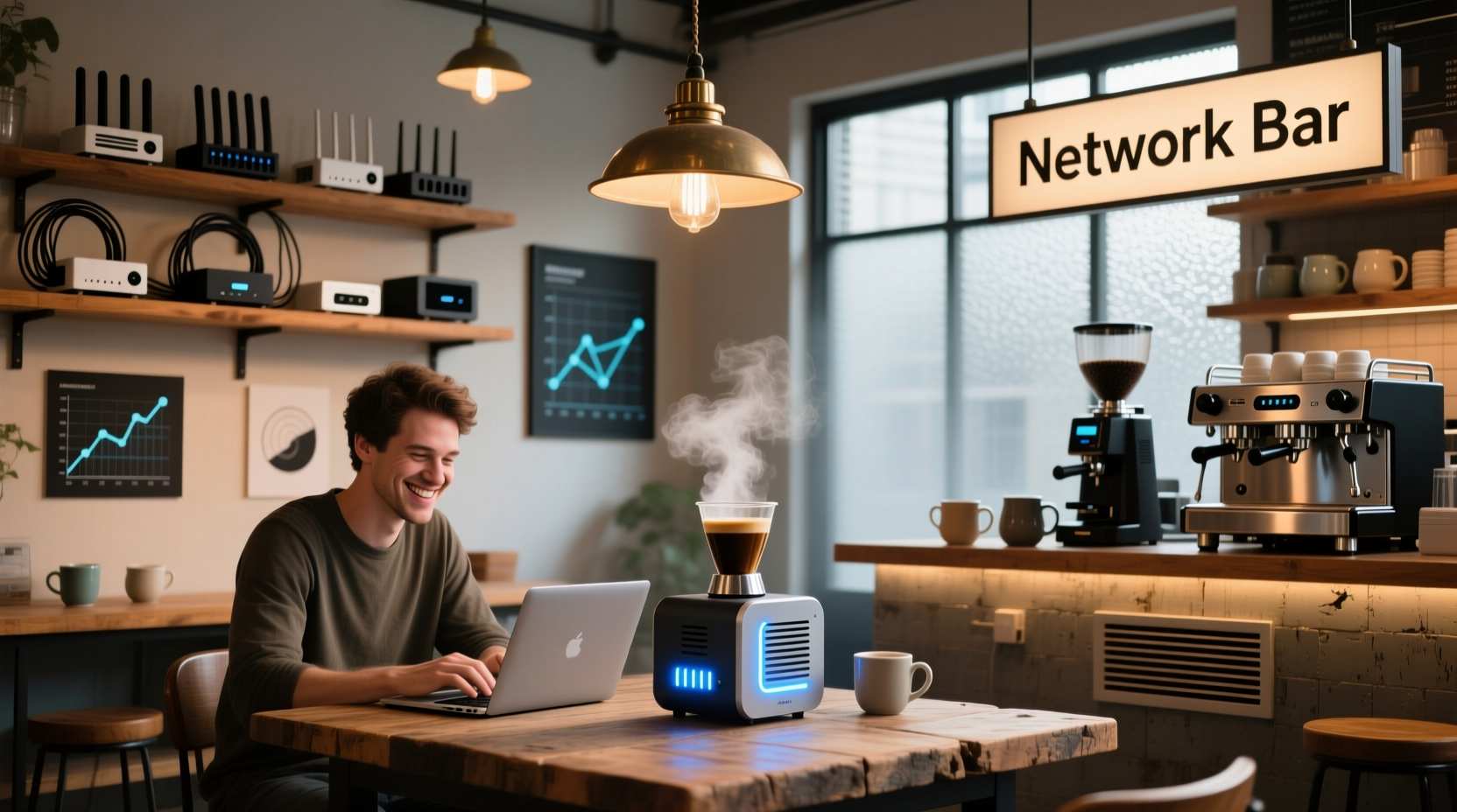 run your home network like a coffee shop for easier gue