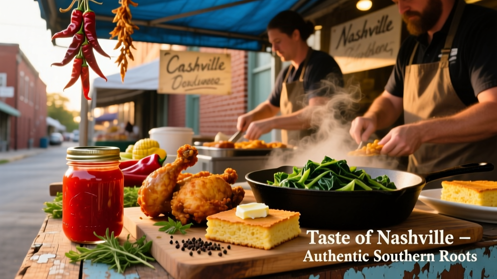 Nashville Eats: Hot Chicken, Honky-Tonk Biscuits, and the Real Flavors Behind Music City