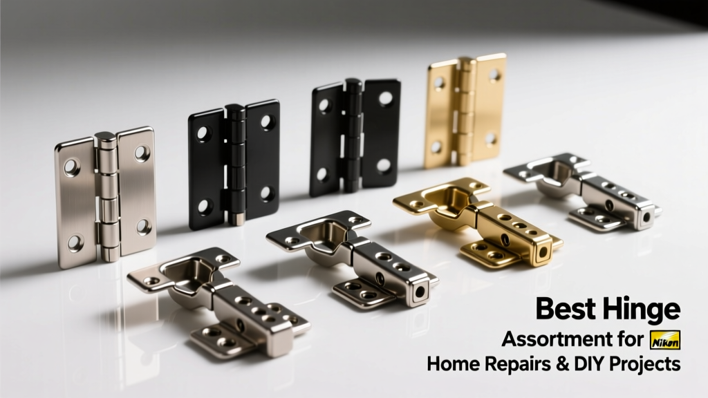 Best Hinge Assortment for Home Repairs & DIY Projects