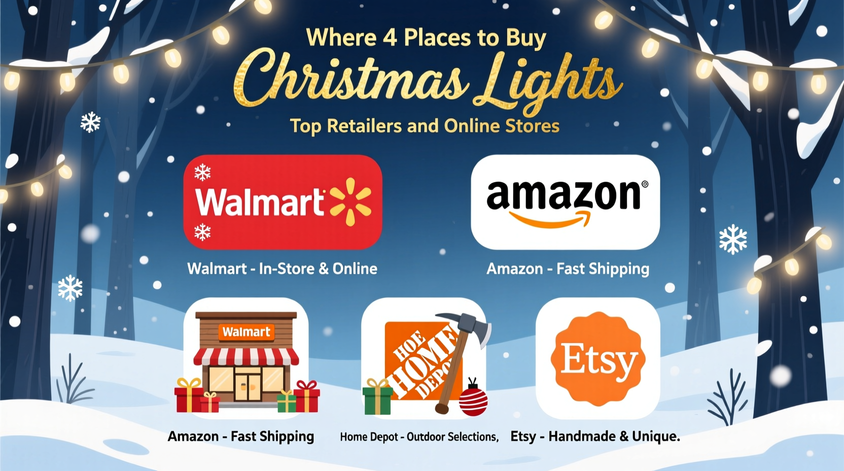 where do i buy christmas lights