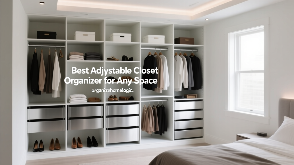 Best Adjustable Closet Organizer for Any Space