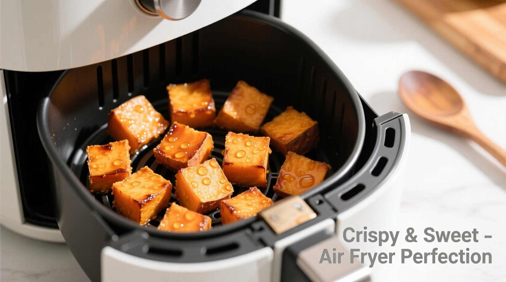 Perfect Air Fryer Sweet Potato Cubes in 20 Minutes