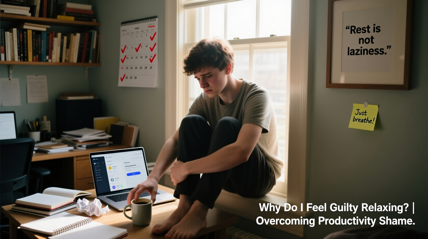 why do i feel guilty relaxing reasons and how to overcome productivity shame