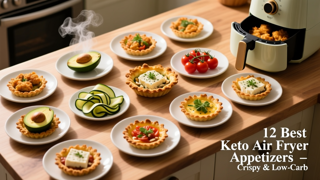 12 Best Keto Air Fryer Appetizers (Crispy & Low-Carb!)